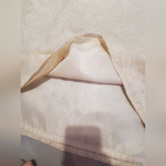 NWOT LYNN CANTIN Fabuleuse robe d'été en lin bien doublée de longueur midi - Picture 7 of 10